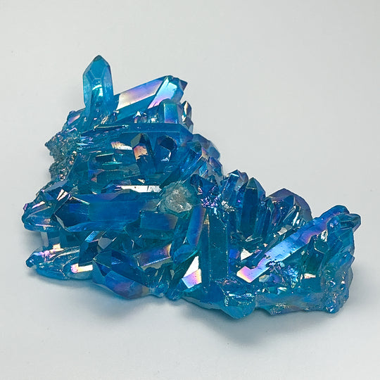 Aqua Aura Quartz Cluster
