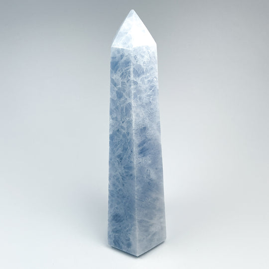 Blue Calcite Point - Rocks and Gems Canada