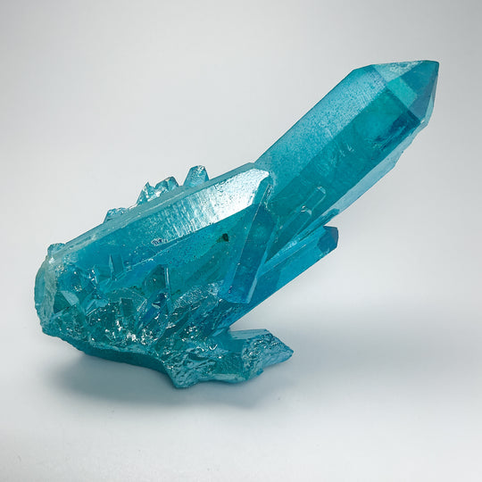Aqua Aura Quartz Cluster