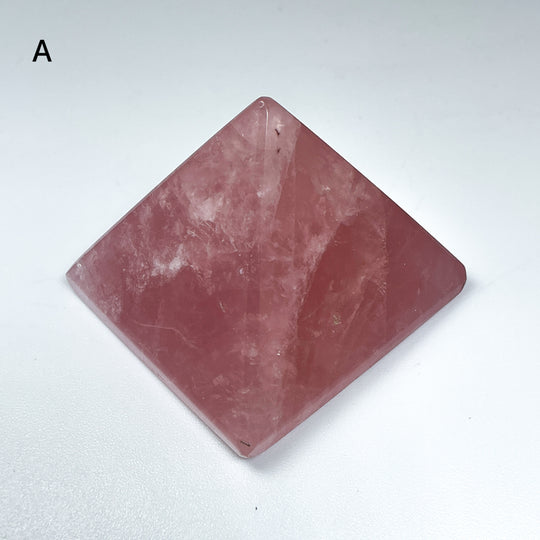 Rose Quartz Pyramid - Rocks and Gems Canada
