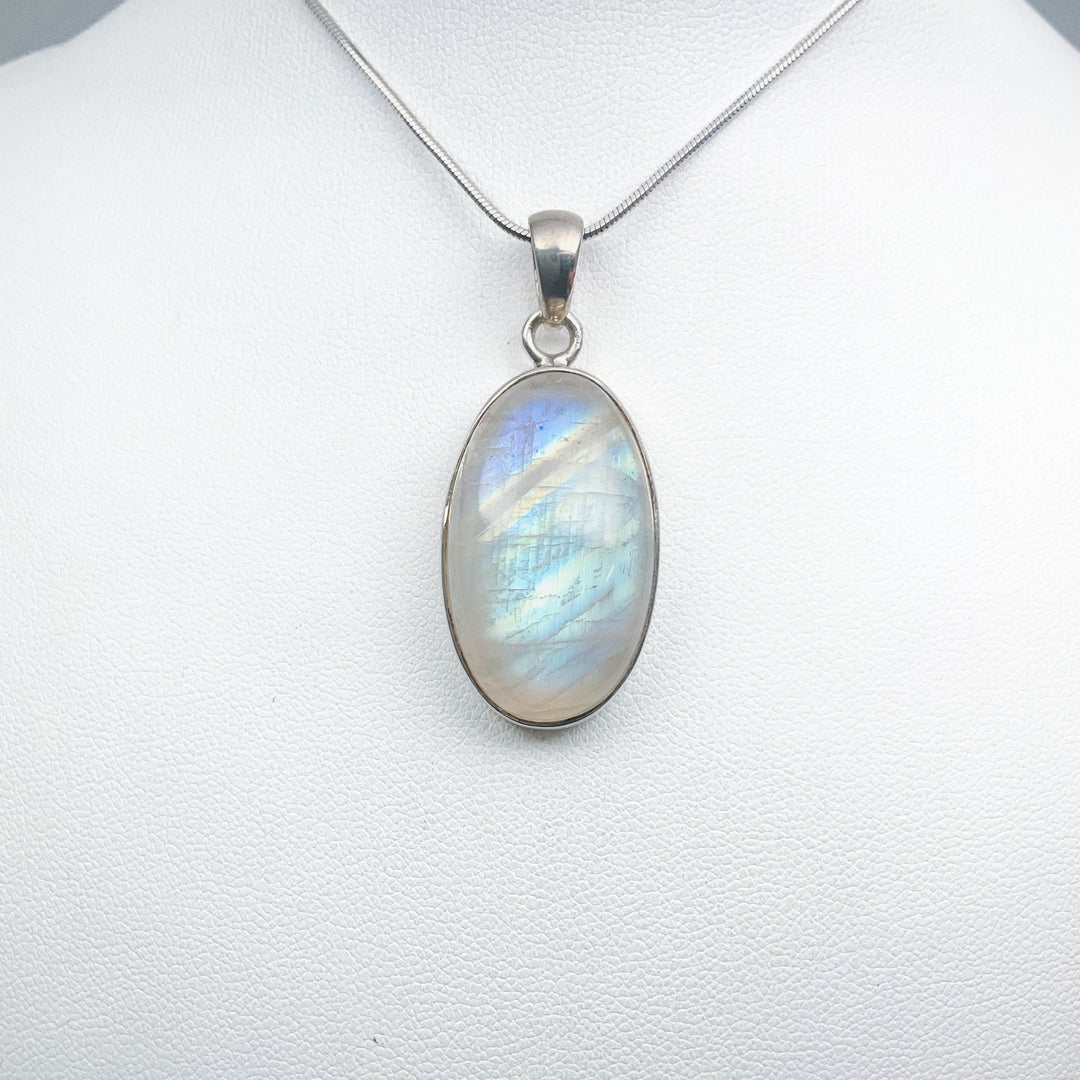 Rainbow Moonstone Pendant