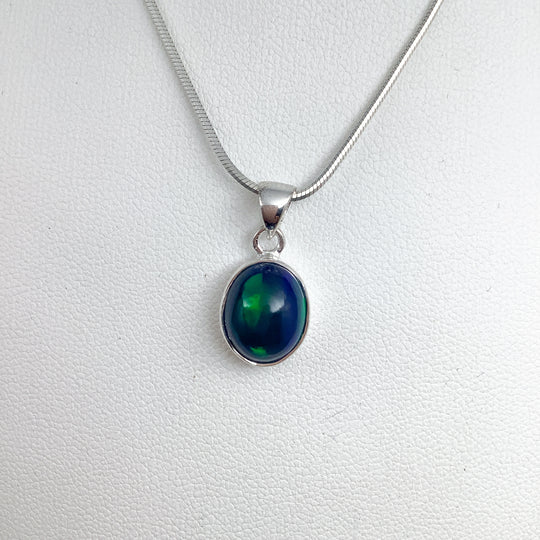 Black Ethiopian Opal Pendant