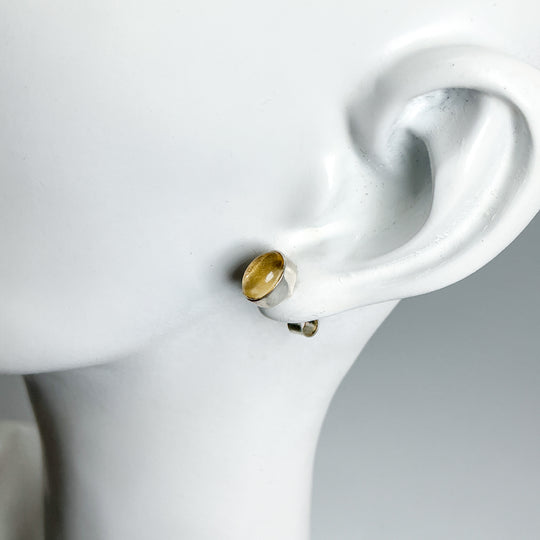Citrine Stud Earrings