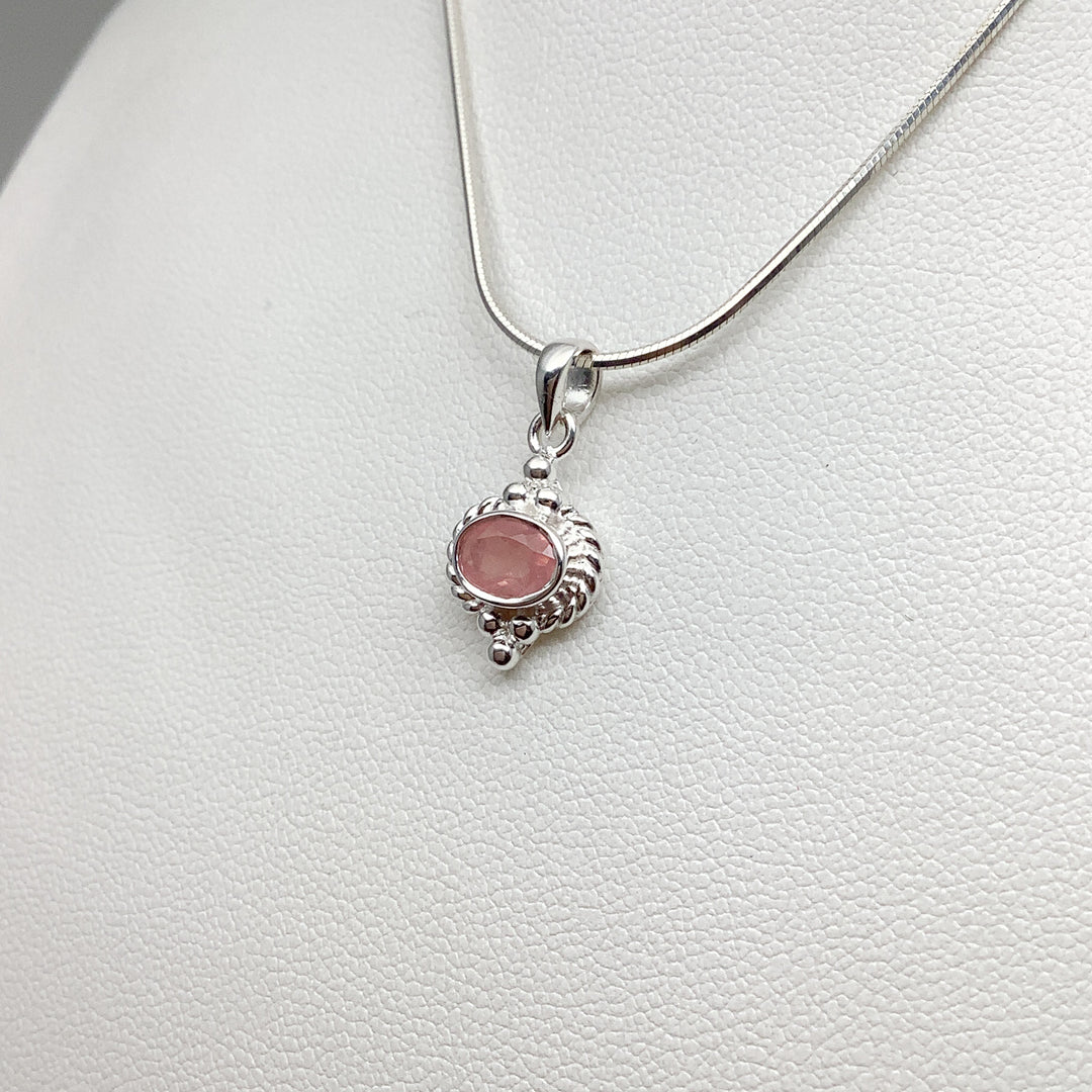 Rose Quartz Pendant - Rocks and Gems Canada