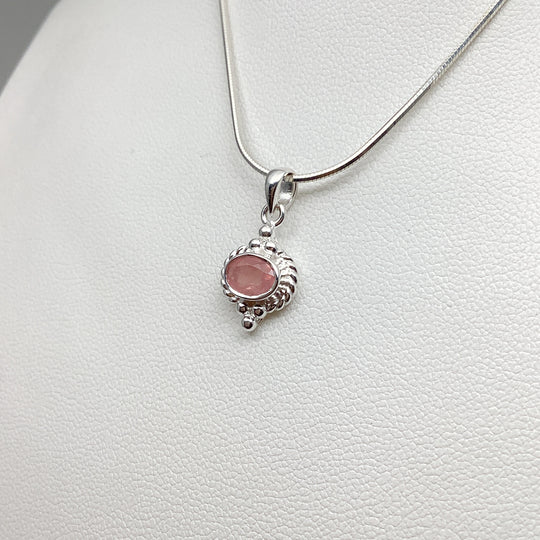 Rose Quartz Pendant - Rocks and Gems Canada