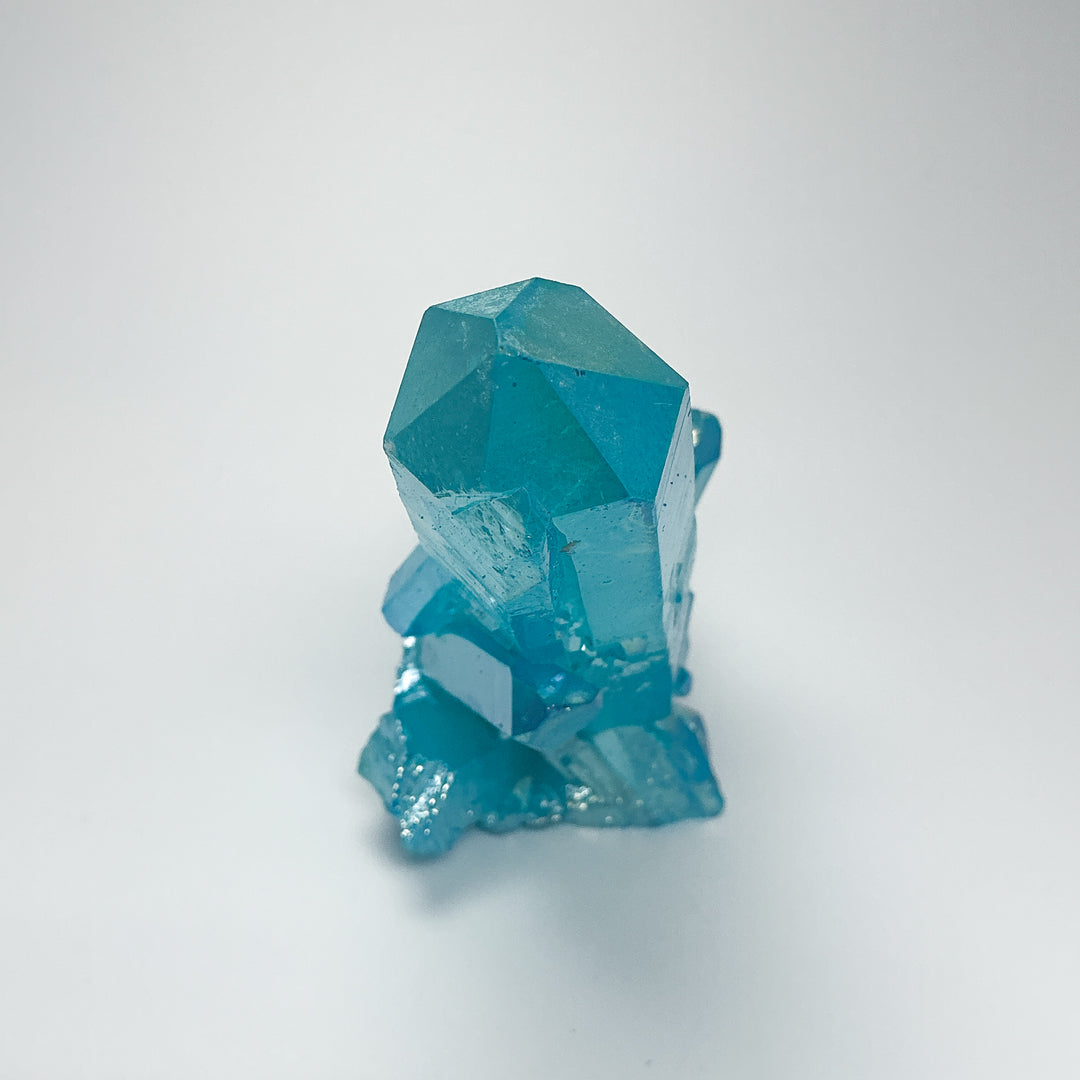 Aqua Aura Quartz Cluster