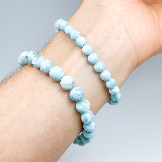 Larimar Beaded Bracelet