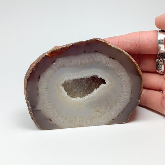 Natural Agate Geode - Rocks and Gems Canada