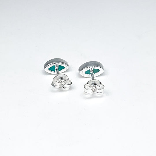 Amazonite Stud Earrings - Rocks and Gems Canada