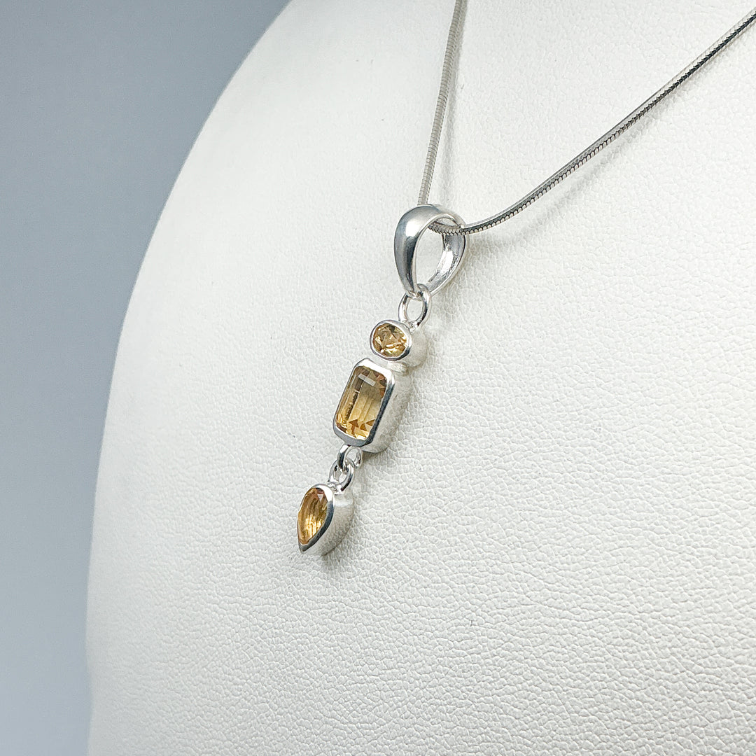 Citrine Pendant - Rocks and Gems Canada