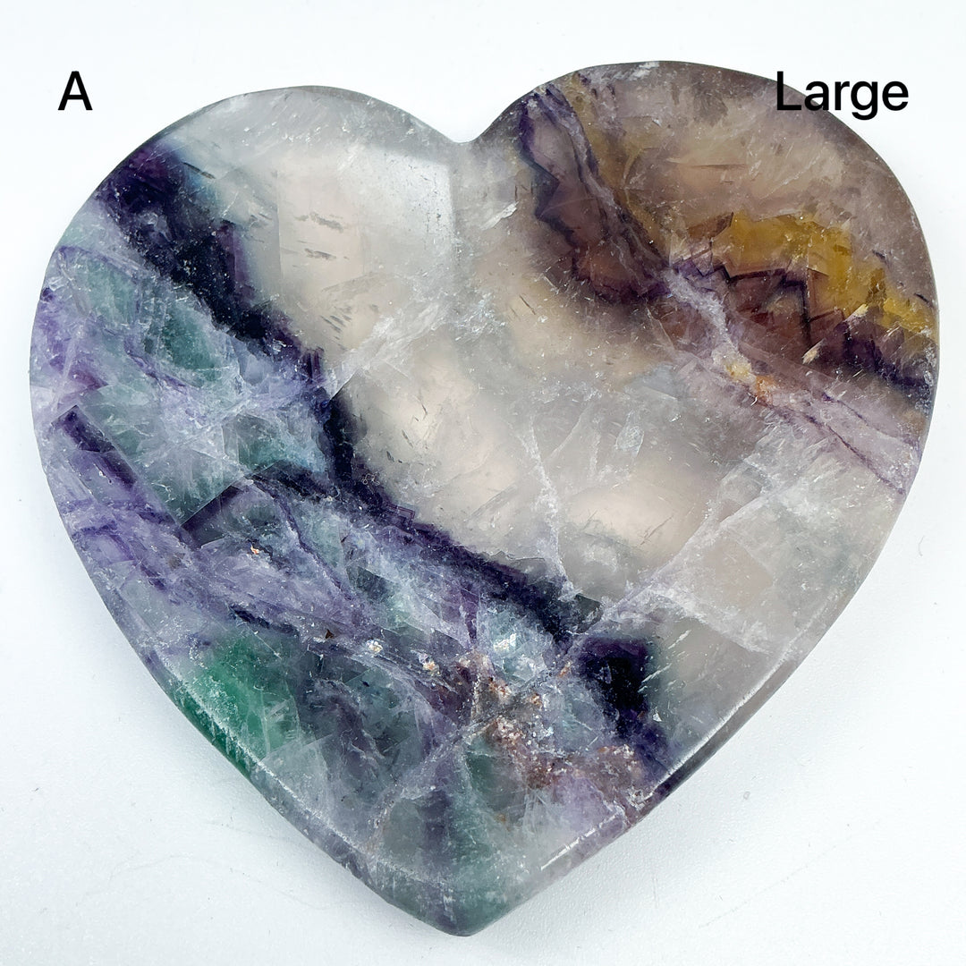 Fluorite Heart Bowl - Rocks and Gems Canada