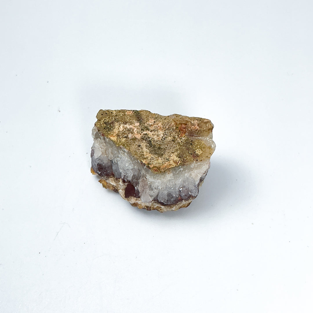 Dark Citrine Druze Cluster - Rocks and Gems Canada
