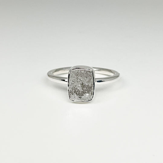 Muonionalusta Meteorite Ring - Rocks and Gems Canada