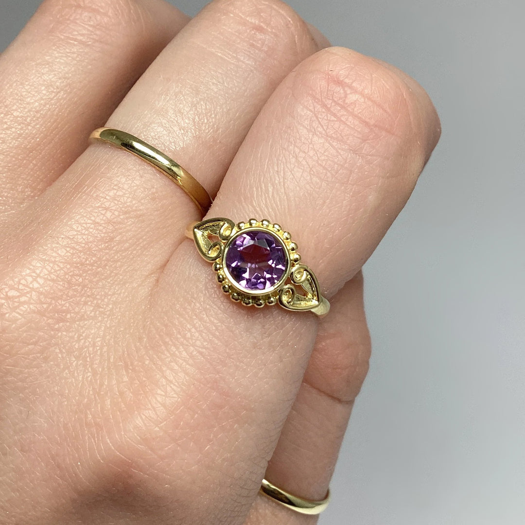 Amethyst Ring - Rocks and Gems Canada