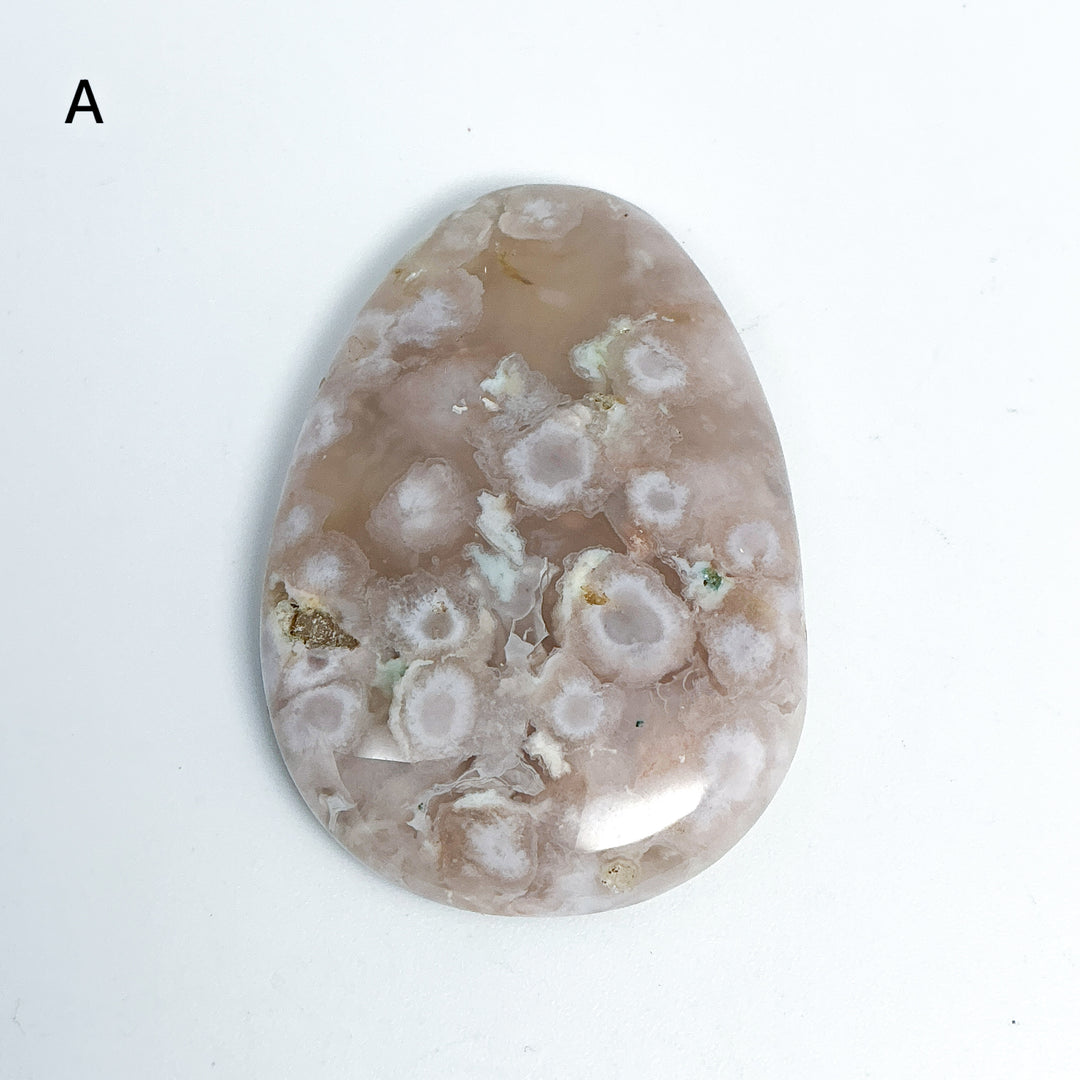 Worry Stone - Flower Agate - Rocks and Gems Canada