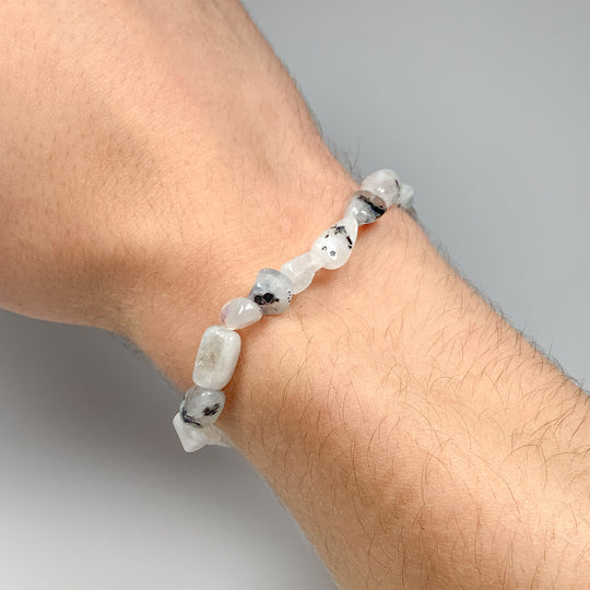 Moonstone Nugget Bracelet - Rocks and Gems Canada