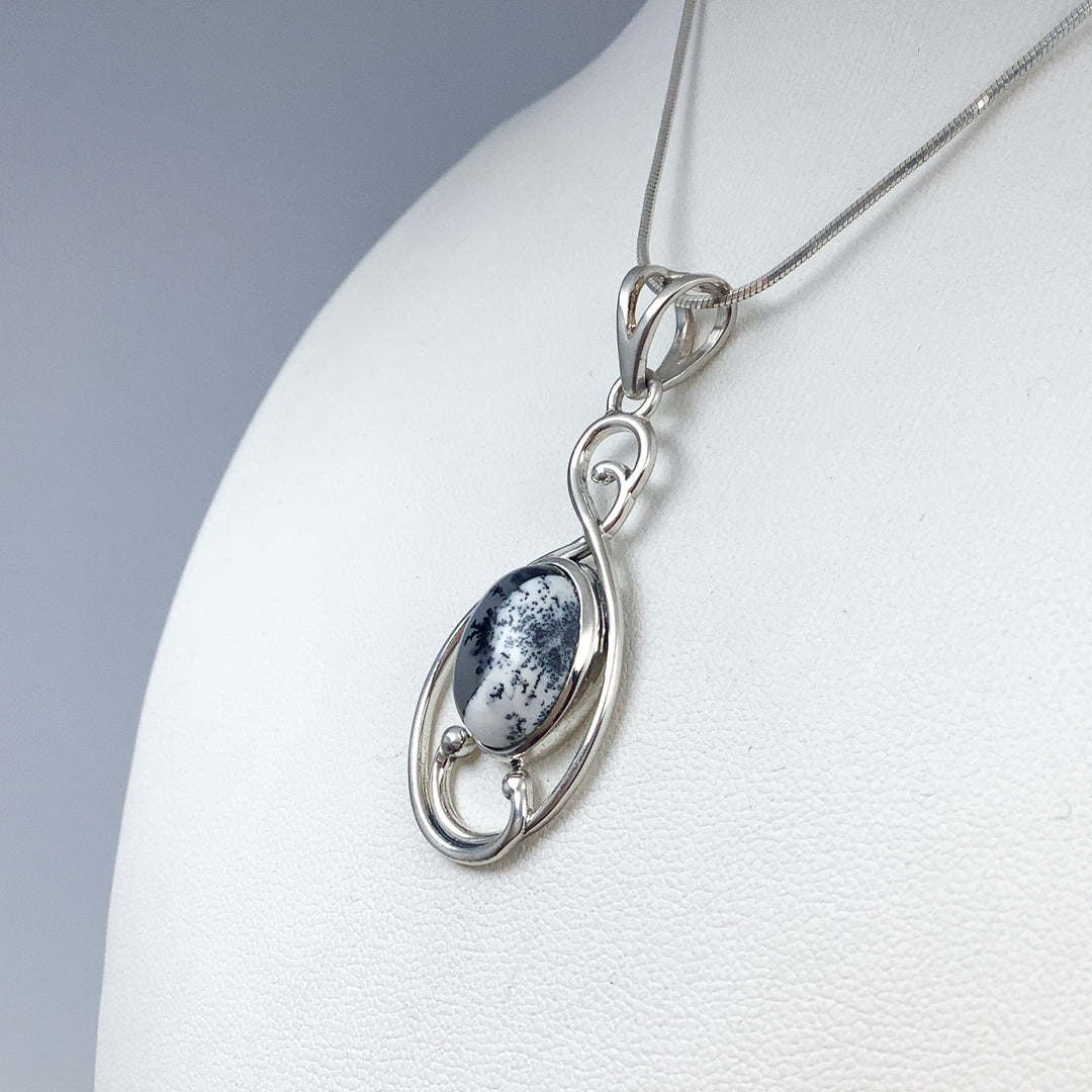 Dendritic Opal Pendant - Rocks and Gems Canada