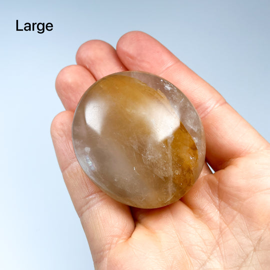 Golden Hematoid Quartz Tumble