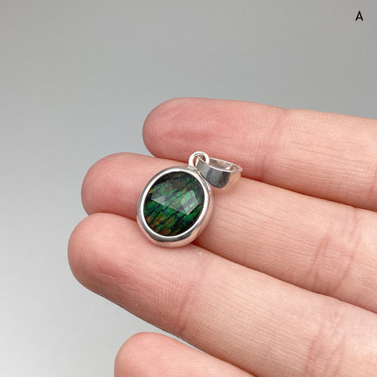 Alberta Ammolite Pendant - Rocks and Gems Canada