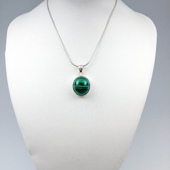 Malachite Pendant - Rocks and Gems Canada