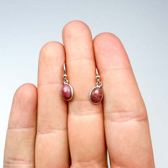 Rhodonite Dangle Earrings