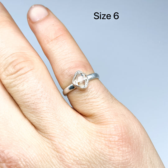Herkimer Diamond Ring - Rocks and Gems Canada