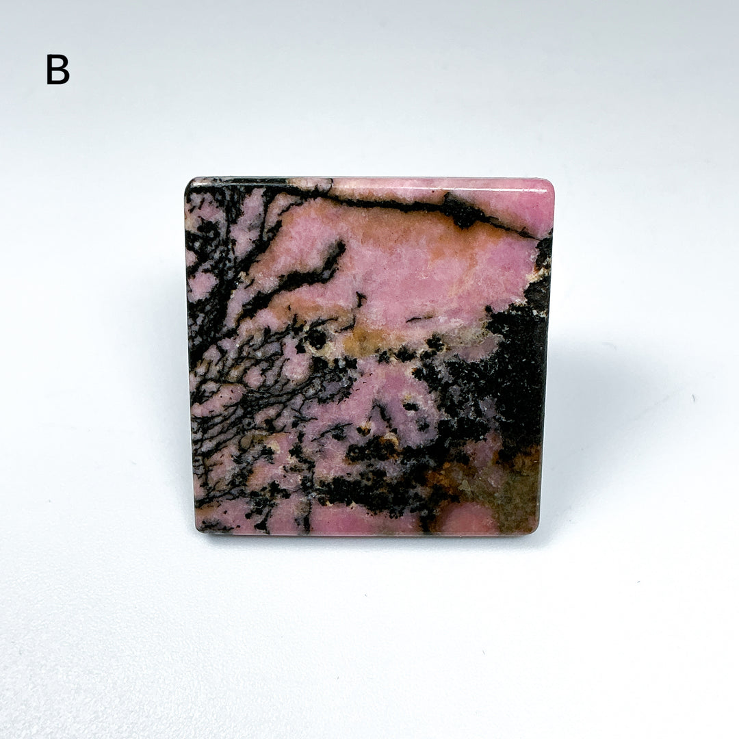 Rhodonite Pyramid - Rocks and Gems Canada