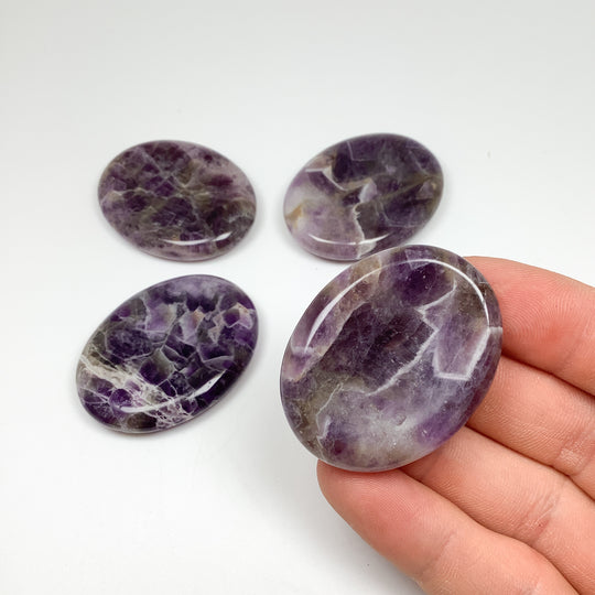 Worry Stone - Chevron Amethyst - Rocks and Gems Canada