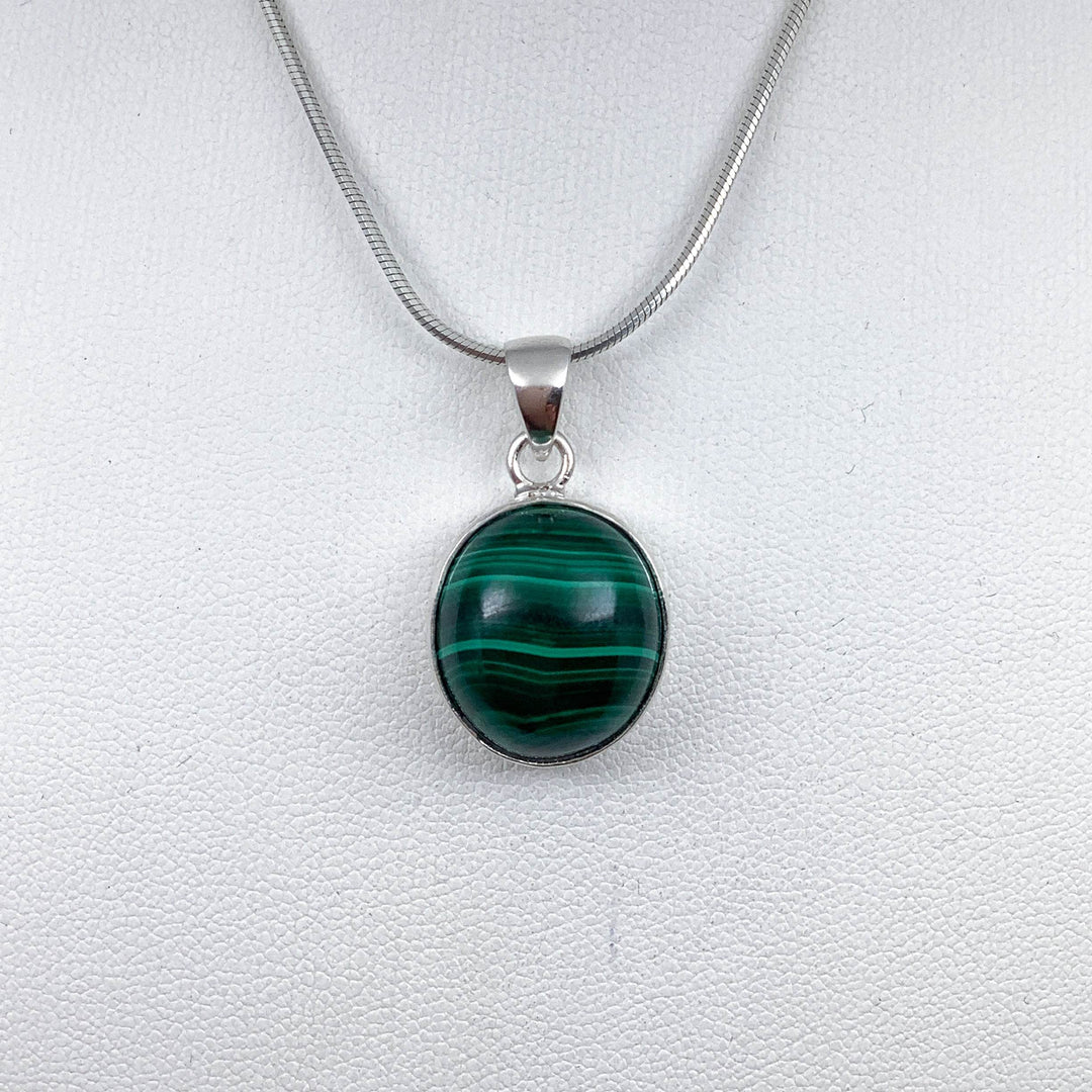 Malachite Pendant - Rocks and Gems Canada