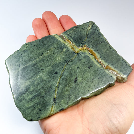 Canadian Jade Slab - Rocks and Gems Canada