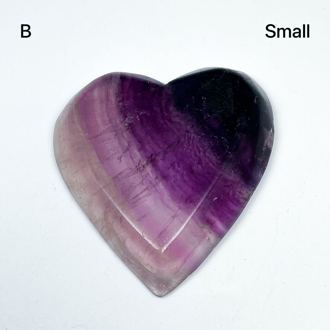 Fluorite Heart Bowl - Rocks and Gems Canada