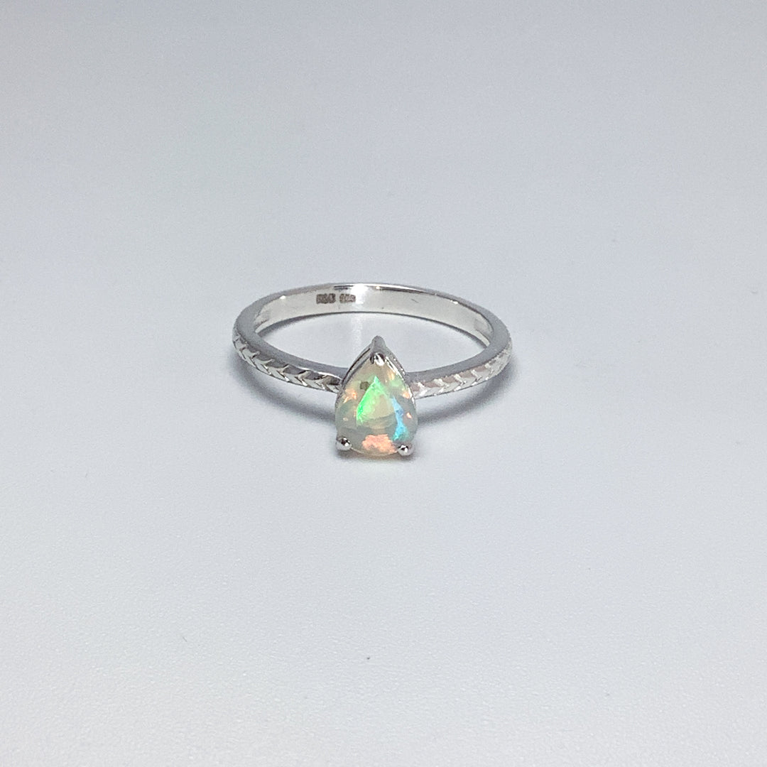 Fire Opal Ring