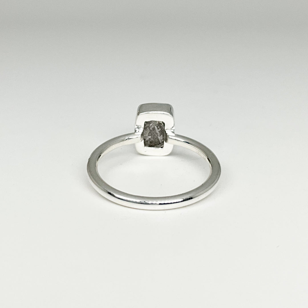 Muonionalusta Meteorite Ring - Rocks and Gems Canada