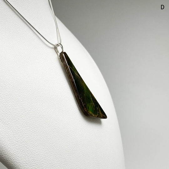 Alberta Ammolite Pendant - Rocks and Gems Canada