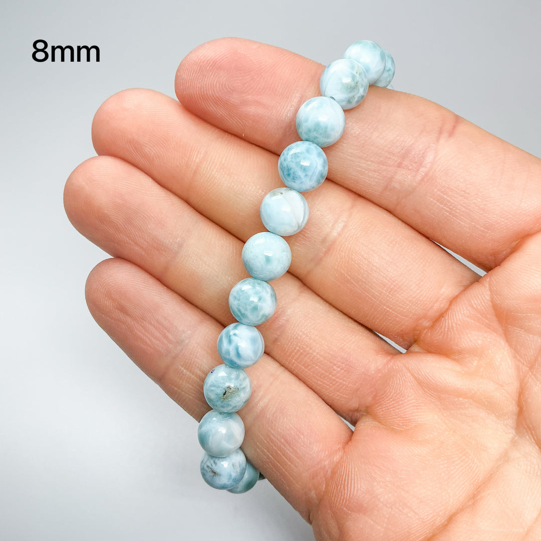 Larimar Beaded Bracelet
