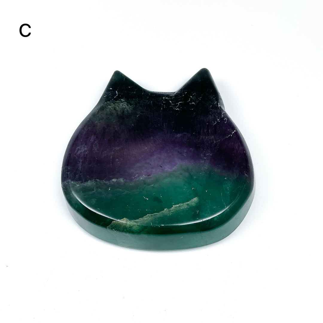 Fluorite Cat Bowl - Rocks and Gems Canada