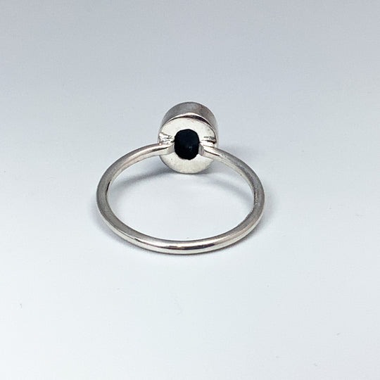 Black Ethiopian Opal Ring