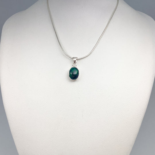 Black Ethiopian Opal Pendant