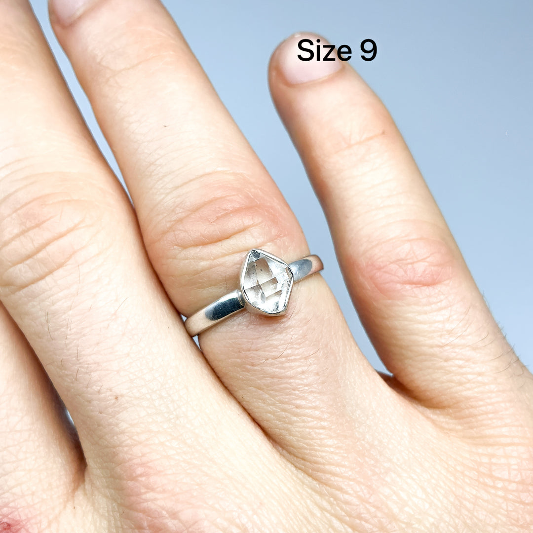 Herkimer Diamond Ring - Rocks and Gems Canada