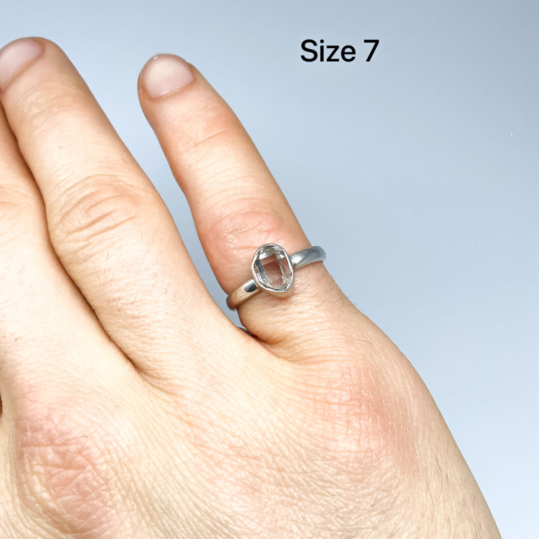 Herkimer Diamond Ring - Rocks and Gems Canada