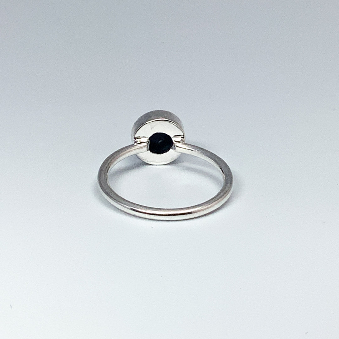 Black Ethiopian Opal Ring