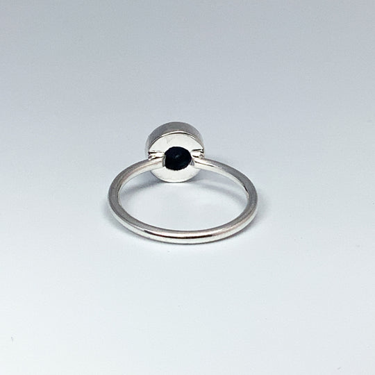 Black Ethiopian Opal Ring