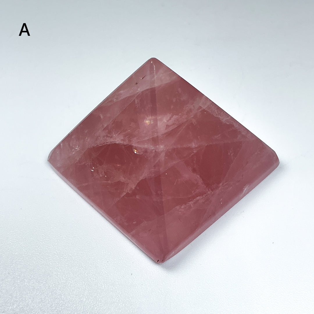 Rose Quartz Pyramid - Rocks and Gems Canada