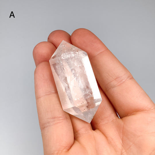 Double Terminated Clear Quartz Point