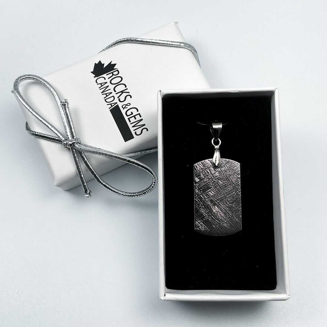 Muonionalusta Meteorite Pendant