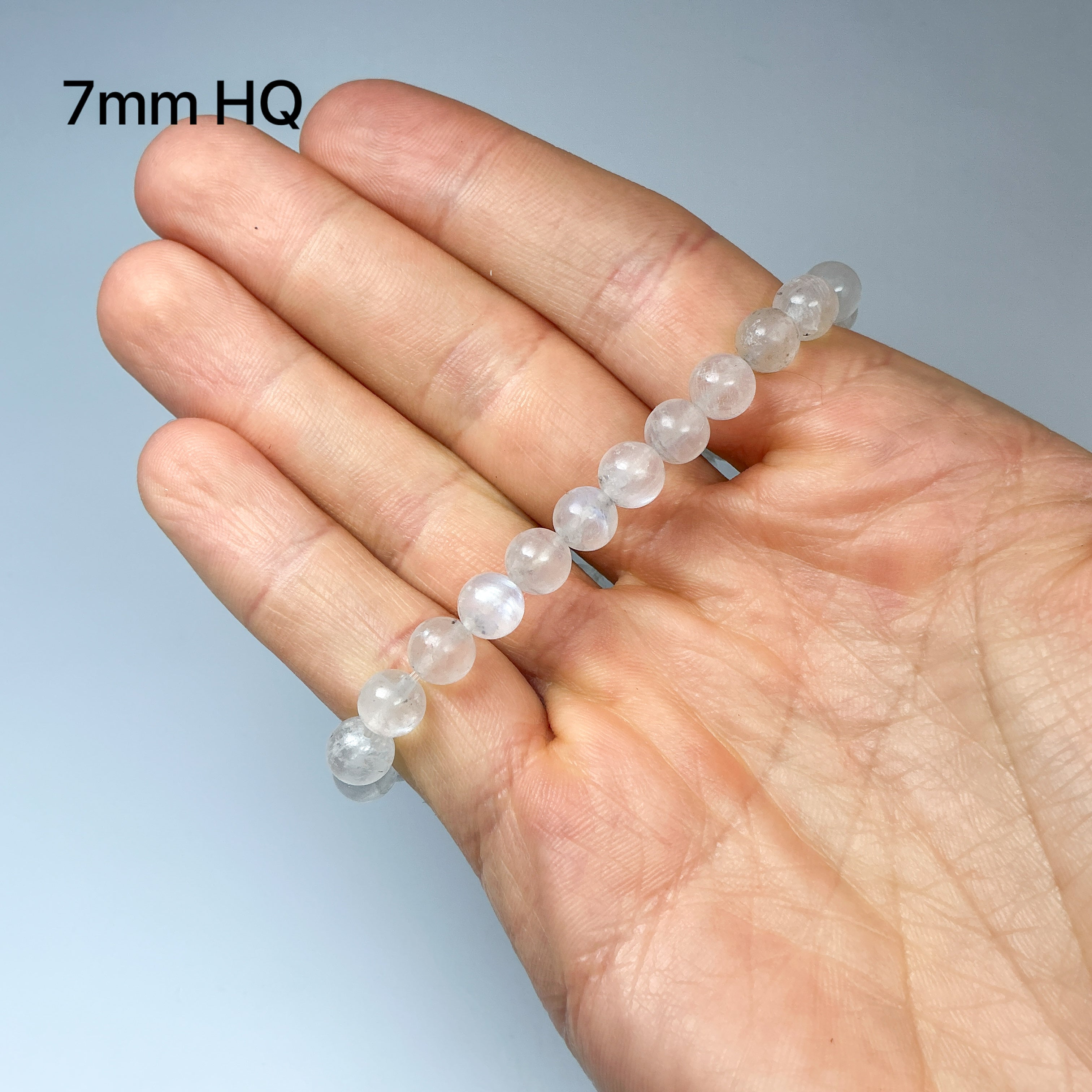 Moonstone Beaded Bracelet - High Quality – Rocks and Gems Canada
