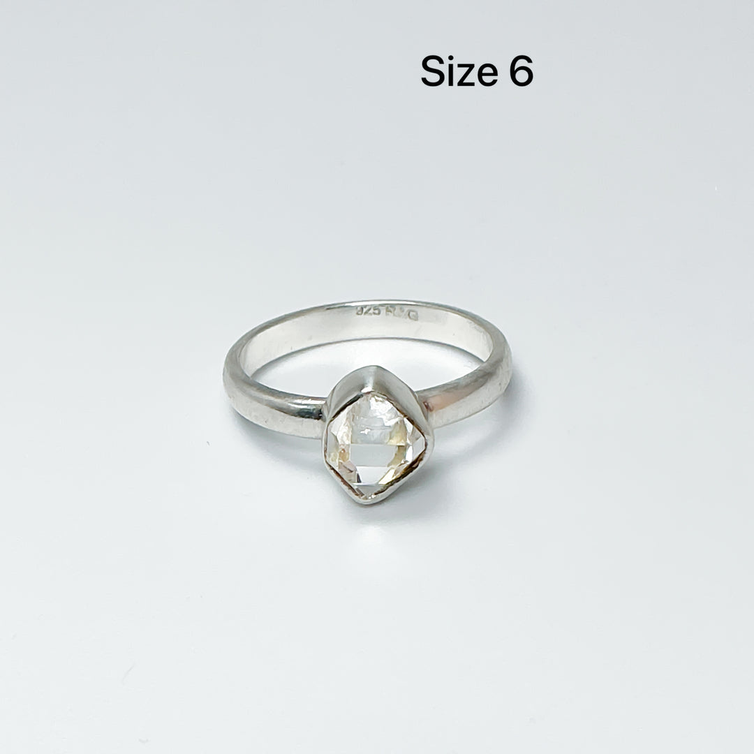 Herkimer Diamond Ring - Rocks and Gems Canada
