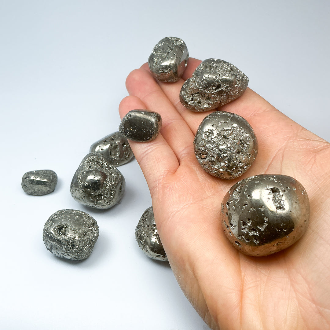 Iron Pyrite Tumble - Rocks and Gems Canada