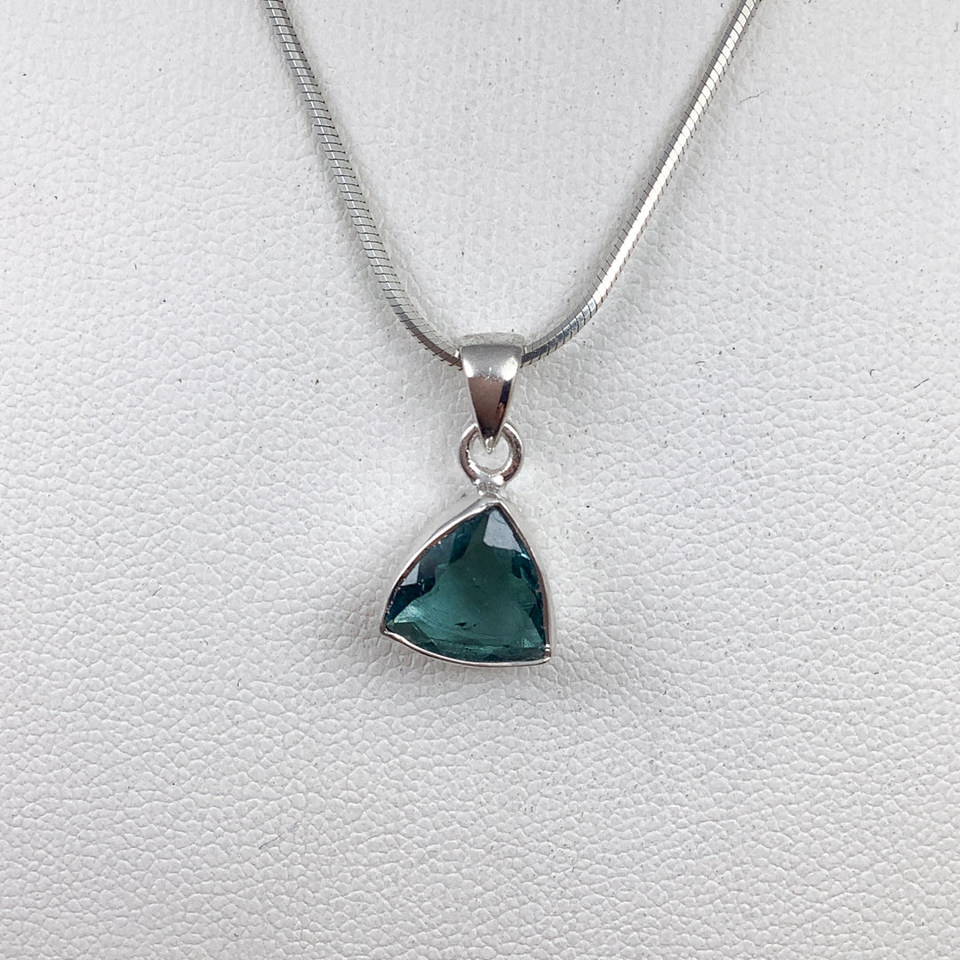 Blue Tourmaline Pendant