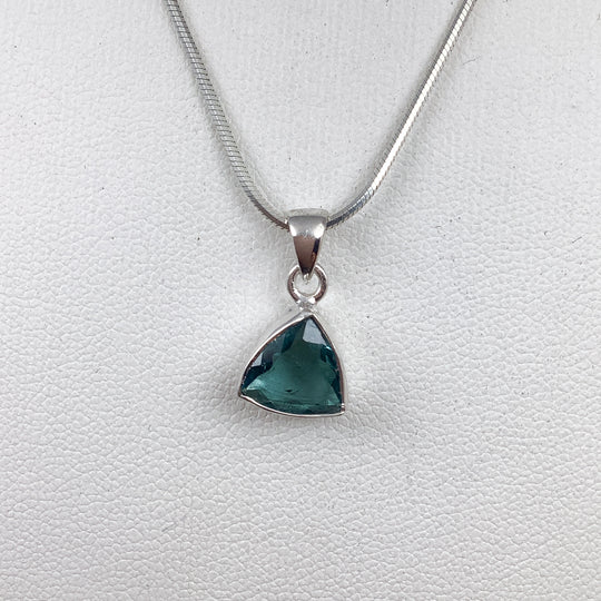 Blue Tourmaline Pendant
